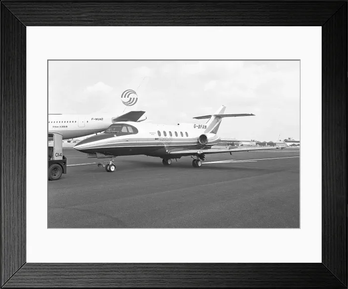 Framed Print : British Aerospace HS. 125-700B G-BFAN Framed Print : British Aerospace HS. 125-700B G-BFAN