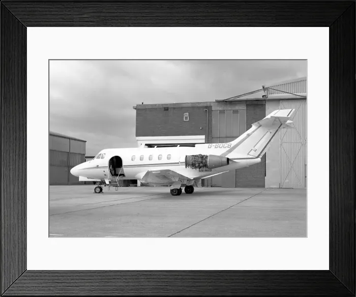 Framed Print : Hawker Siddeley HS. 125 Series 1B G-BOCB Framed Print : Hawker Siddeley HS. 125 Series 1B G-BOCB