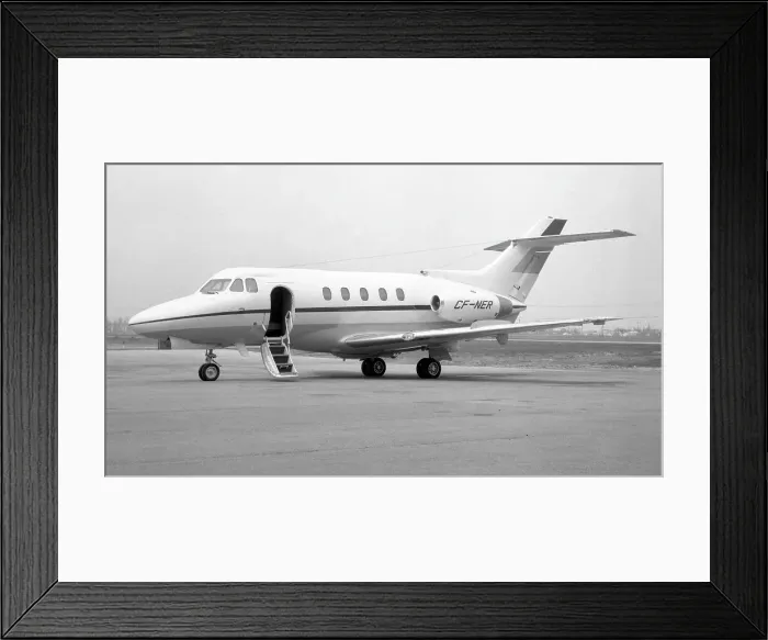 Framed Print : Hawker Siddeley HS. 125-400A CF-NER Framed Print : Hawker Siddeley HS. 125-400A CF-NER