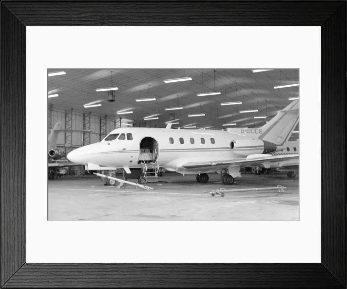 Framed Print : Hawker Siddeley HS. 125 Series 1B G-BOCB Framed Print : Hawker Siddeley HS. 125 Series 1B G-BOCB
