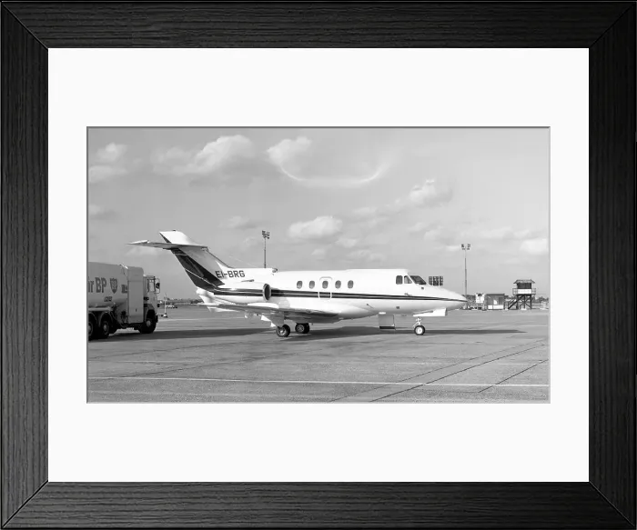 Framed Print : Hawker Siddeley HS. 125-400A EI-BRG Framed Print : Hawker Siddeley HS. 125-400A EI-BRG