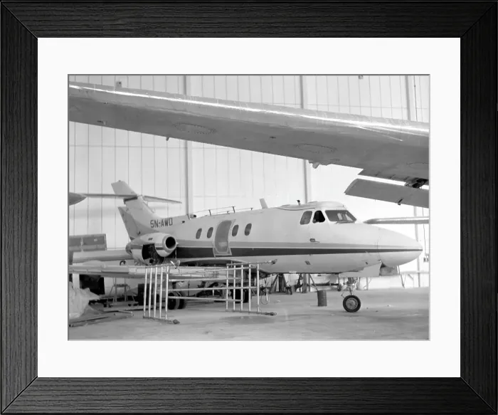 Framed Print : Hawker Siddeley HS. 125 Series 1 5N-AWD Framed Print : Hawker Siddeley HS. 125 Series 1 5N-AWD