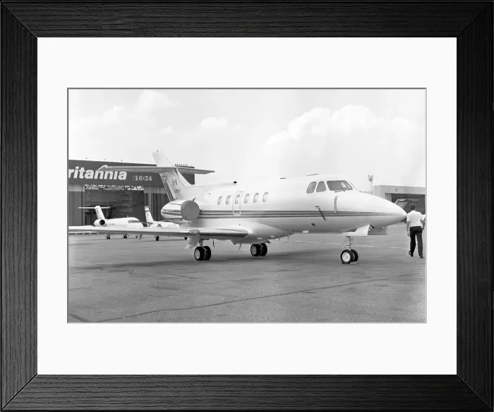 Framed Print : British Aerospace 125-700A C-GYPH Framed Print : British Aerospace 125-700A C-GYPH