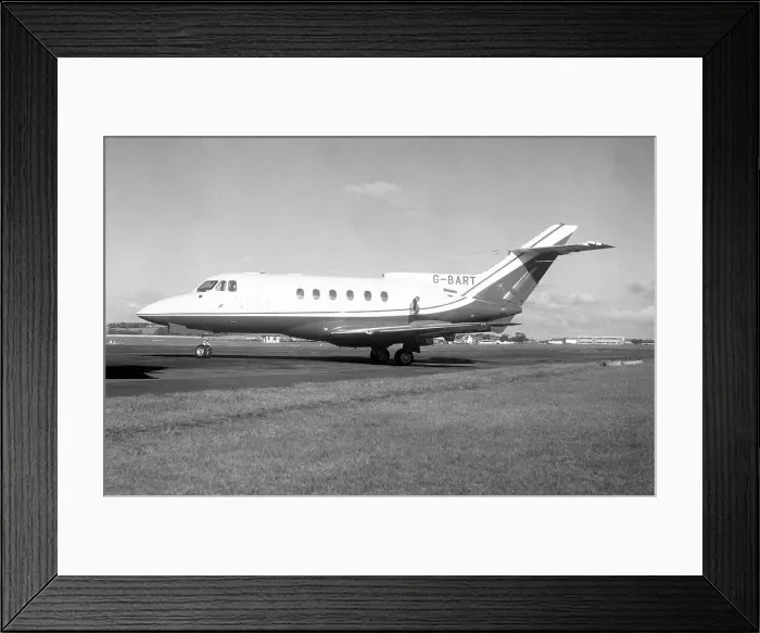 Framed Print : Hawker Siddeley HS. 125-600B G-BART Framed Print : Hawker Siddeley HS. 125-600B G-BART
