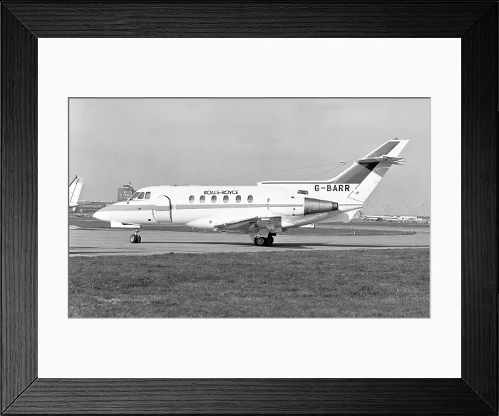 Framed Print : Hawker Siddeley HS. 125-600B G-BARR Framed Print : Hawker Siddeley HS. 125-600B G-BARR