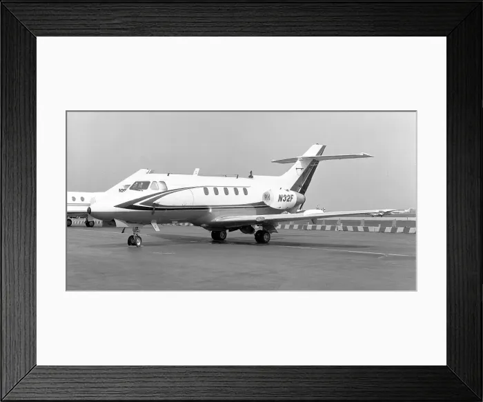 Framed Print : Hawker Siddeley HS. 125-3A / RA N32F Framed Print : Hawker Siddeley HS. 125-3A / RA N32F
