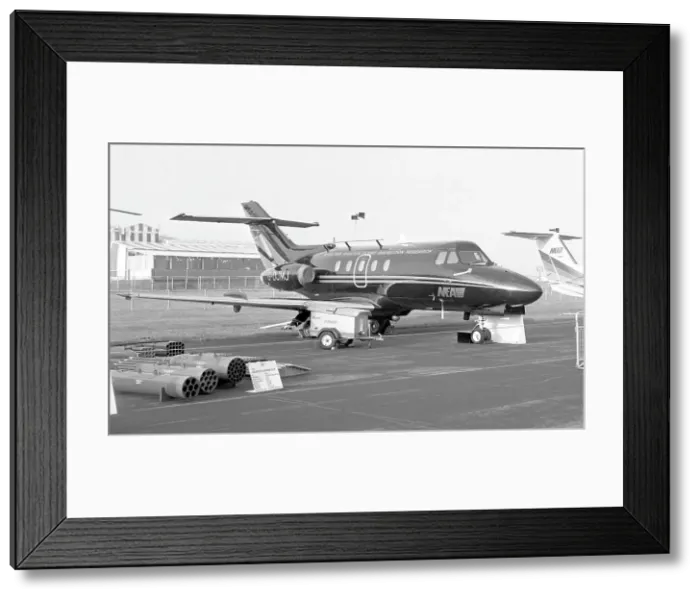 Framed Print : Hawker Siddeley HS. 125 Series 1B G-DJMJ Framed Print : Hawker Siddeley HS. 125 Series 1B G-DJMJ