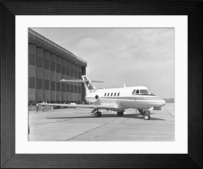 Framed Print : Hawker Siddeley HS. 125-3B HB-VAY Framed Print : Hawker Siddeley HS. 125-3B HB-VAY