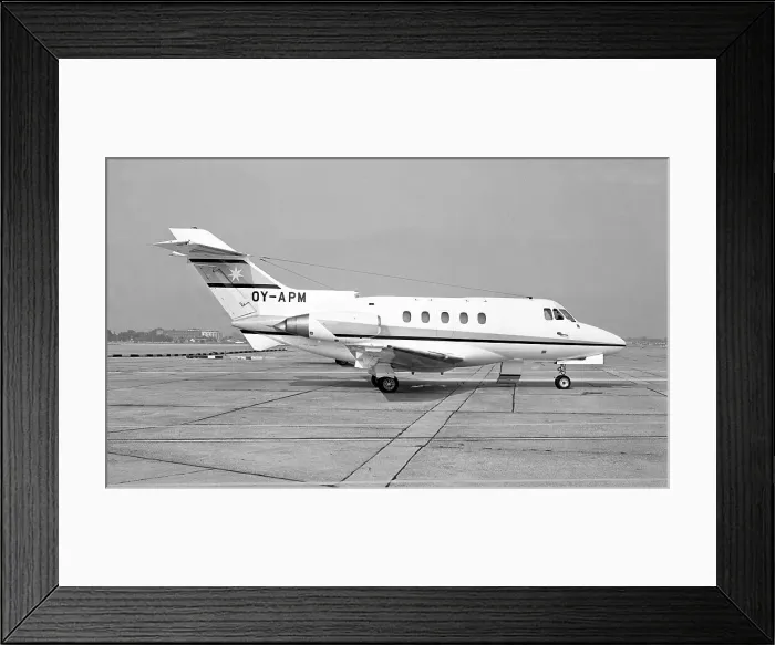 Framed Print : Hawker Siddeley HS. 125-400A Framed Print : Hawker Siddeley HS. 125-400A