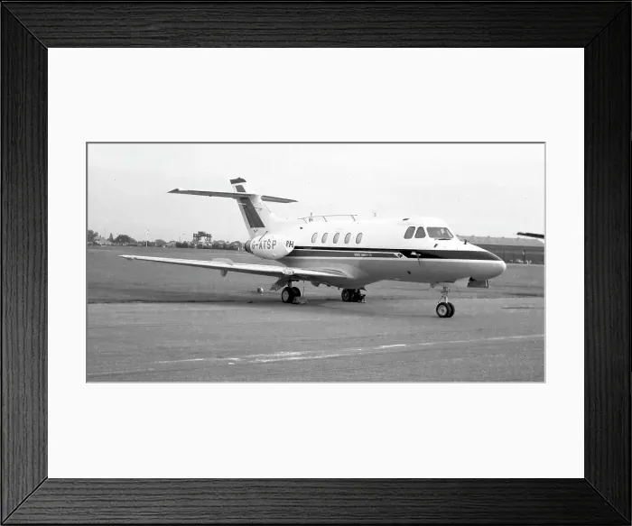 Framed Print : Hawker Siddeley HS. 125 Series 1B G-ATSP Framed Print : Hawker Siddeley HS. 125 Series 1B G-ATSP