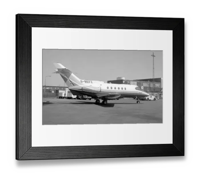 Framed Print : British Aerospace HS. 125-700B G-BEFZ Framed Print : British Aerospace HS. 125-700B G-BEFZ