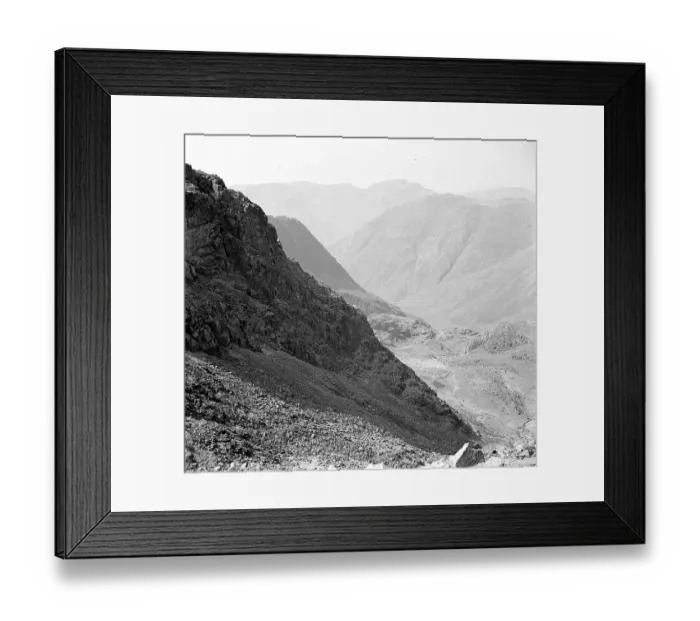 Framed Print : Scene of the Lake District near Devoke Water Framed Print : Scene of the Lake District near Devoke Water
