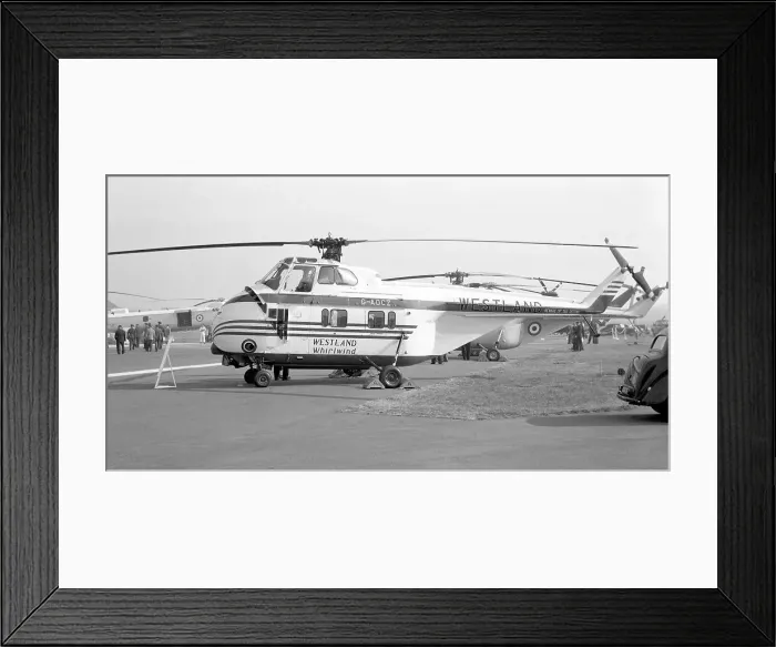 Framed Print : Westland WS-55 Whirlwind Series 2 G-AOCZ Framed Print : Westland WS-55 Whirlwind Series 2 G-AOCZ