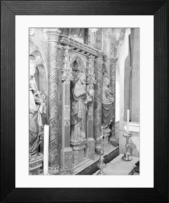 Framed Print : Church of St John the Baptist, Burford - St. Peter's Chapel Framed Print : Church of St John the Baptist, Burford - St. Peter's Chapel