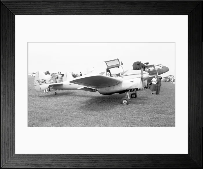 Framed Print : Miles M. 65 Gemini 3A G-AMDE Framed Print : Miles M. 65 Gemini 3A G-AMDE
