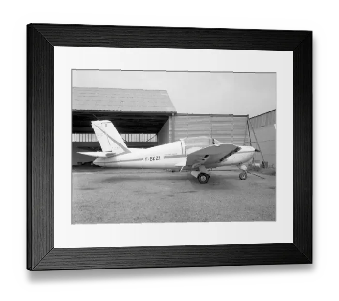 Framed Print : Morane-Saulnier MS. 880B Rallye Club F-BKZI Framed Print : Morane-Saulnier MS. 880B Rallye Club F-BKZI