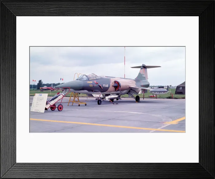 Framed Print : Lockheed F-104G Starfighter FX-45 Framed Print : Lockheed F-104G Starfighter FX-45