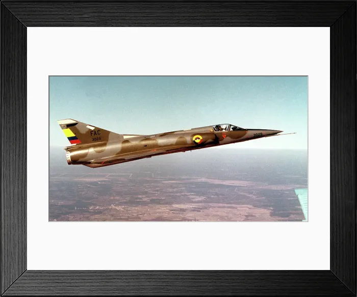 Framed Print : Dassault Mirage 5COAM FAC3029 Framed Print : Dassault Mirage 5COAM FAC3029