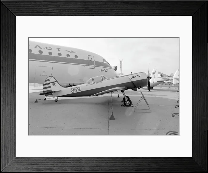 Framed Print : Yakovlev Yak-50 msn 770904