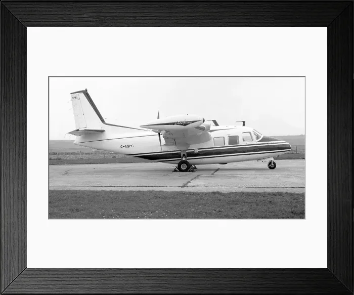 Framed Print : Piaggio P. 166 Portofino G-ASPC Framed Print : Piaggio P. 166 Portofino G-ASPC