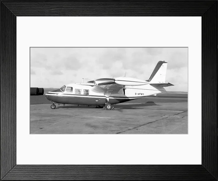 Framed Print : Piaggio P. 166 Portofino G-APWY Framed Print : Piaggio P. 166 Portofino G-APWY