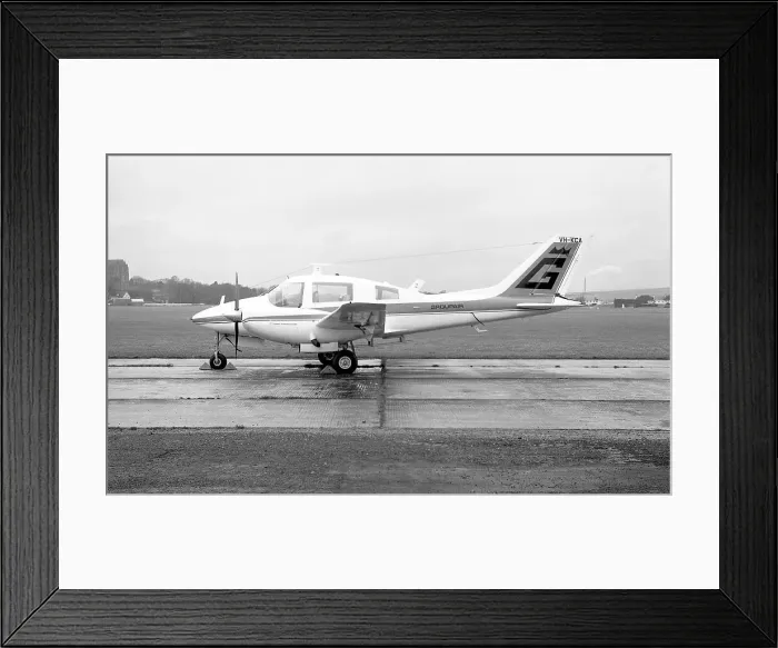 Framed Print : Beagle B. 206S Series 2 VH-KCA Framed Print : Beagle B. 206S Series 2 VH-KCA