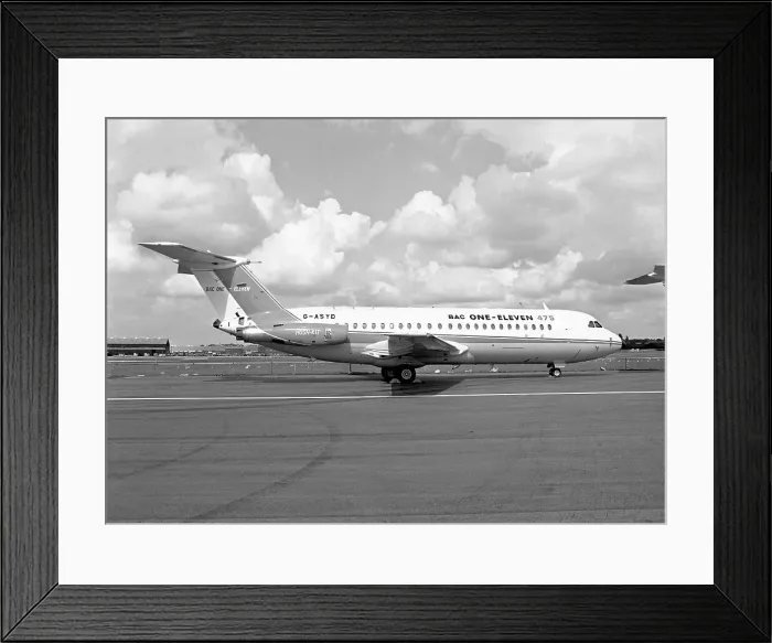 Framed Print : BAC One-Eleven 475AM G-ASYD Framed Print : BAC One-Eleven 475AM G-ASYD