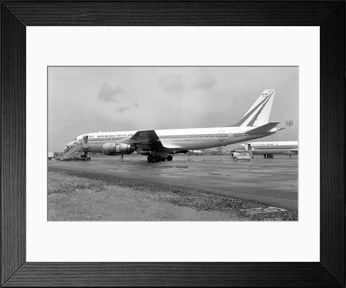 Framed Print : Douglas DC-8-55CF 45819 - F-RAFC Framed Print : Douglas DC-8-55CF 45819 - F-RAFC