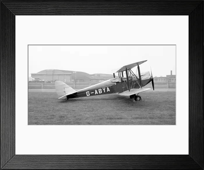 Framed Print : de Havilland DH. 60G Moth G-ABYA Framed Print : de Havilland DH. 60G Moth G-ABYA