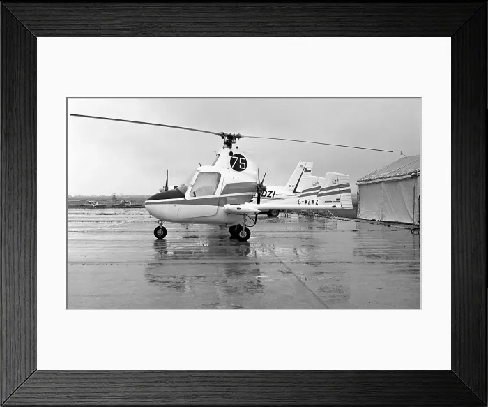 Framed Print : McCulloch Super J-2 G-AZWZ Framed Print : McCulloch Super J-2 G-AZWZ