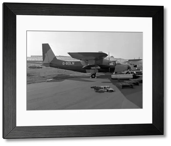 Framed Print : Britten-Norman BN-2A-21 Islander G-BDLN Framed Print : Britten-Norman BN-2A-21 Islander G-BDLN