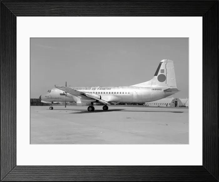 Framed Print : NAMC YS-11 JA8682 Framed Print : NAMC YS-11 JA8682