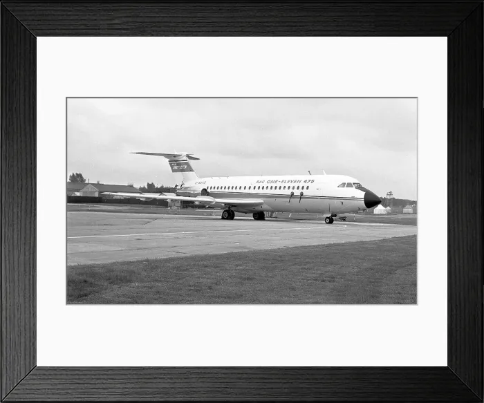 Framed Print : BAC One-eleven 475 prototype G-ASYD Framed Print : BAC One-eleven 475 prototype G-ASYD