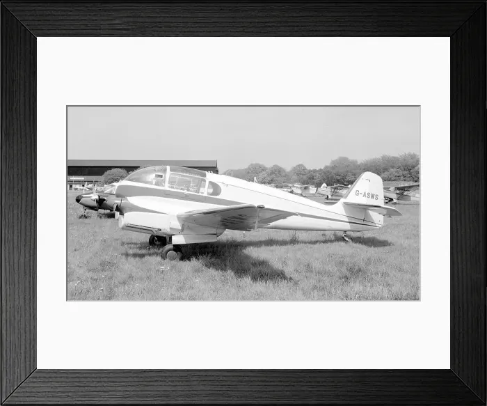 Framed Print : Aero 145 G-ASWS Framed Print : Aero 145 G-ASWS