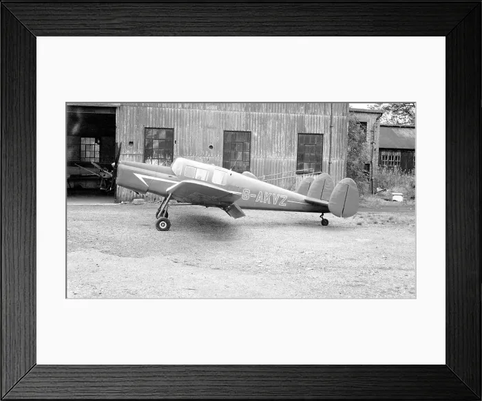 Framed Print : Miles M. 38 Messenger 4B G-AKVZ Framed Print : Miles M. 38 Messenger 4B G-AKVZ