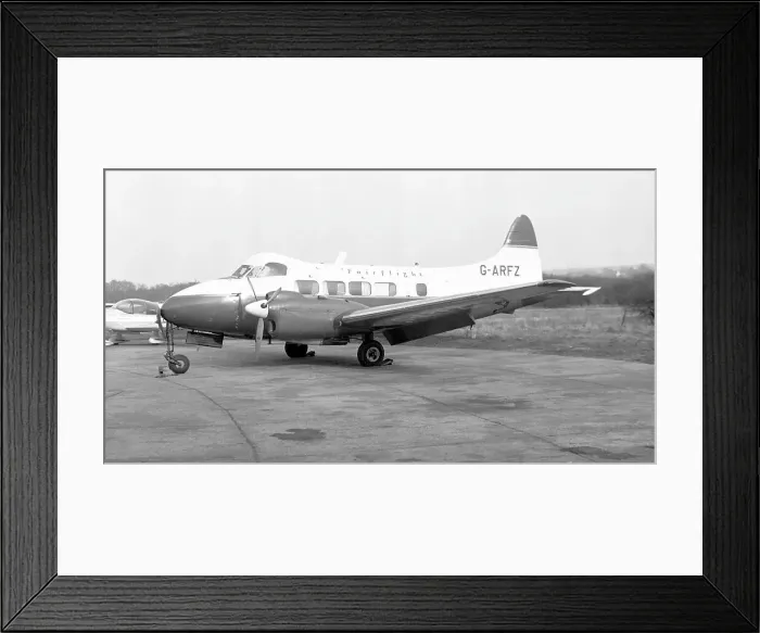Framed Print : de Havilland DH. 104 Dove 8 G-ARFZ Framed Print : de Havilland DH. 104 Dove 8 G-ARFZ