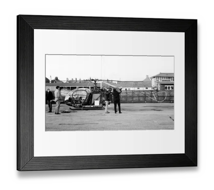 Framed Print : Sud Aviation SA. 318C Alouette-Astazou G-AWFY Framed Print : Sud Aviation SA. 318C Alouette-Astazou G-AWFY