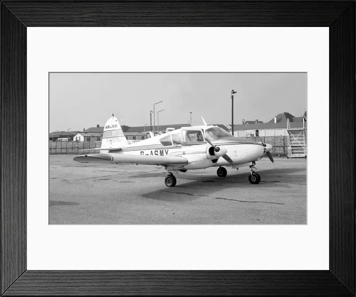 Framed Print : Piper PA-23-160 Apache G-ASMY Framed Print : Piper PA-23-160 Apache G-ASMY