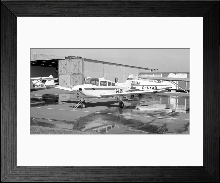 Framed Print : Beech C23 Musketeer G-AXSX Framed Print : Beech C23 Musketeer G-AXSX