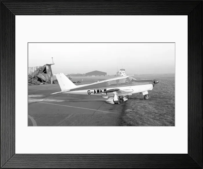 Framed Print : Piper PA-24 Comanche G-AWKW Framed Print : Piper PA-24 Comanche G-AWKW
