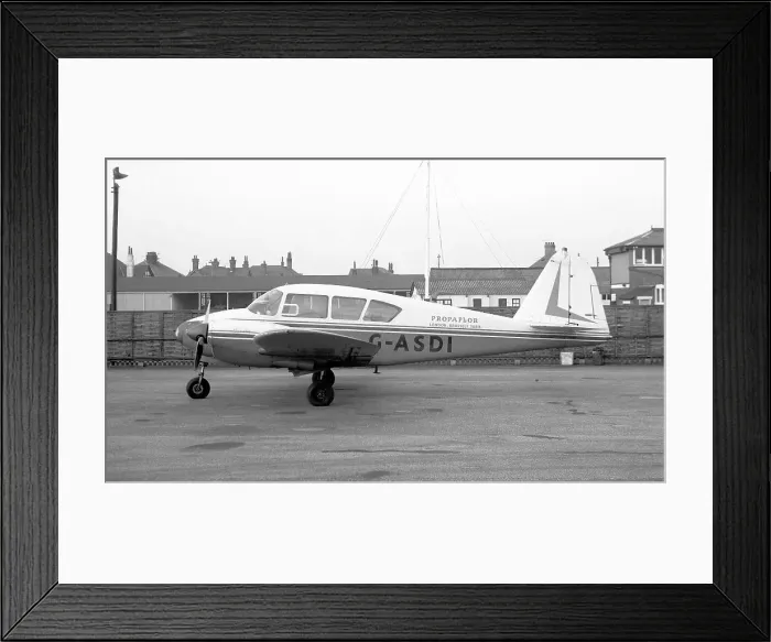 Framed Print : Piper PA-23 Apache G-ASDI Framed Print : Piper PA-23 Apache G-ASDI
