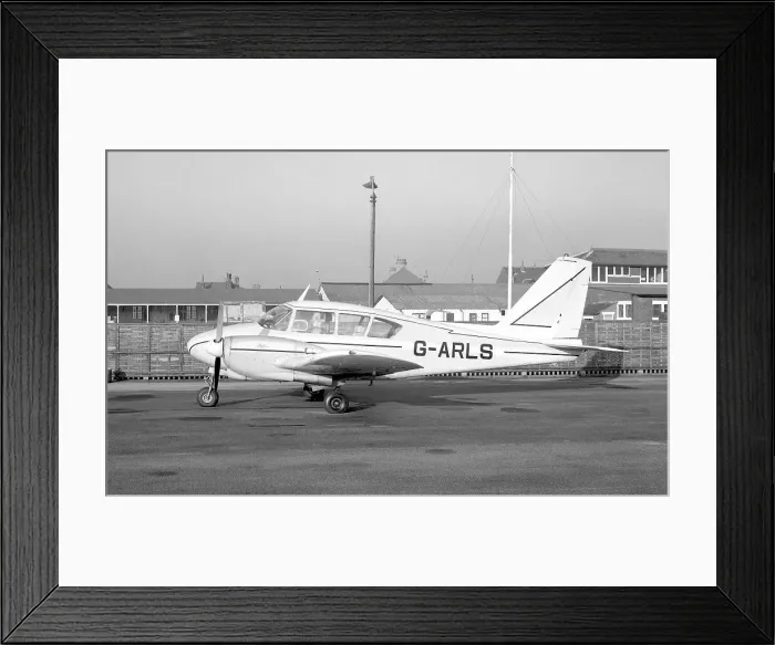 Framed Print : Piper PA-23-250 Aztec G-ARLS Framed Print : Piper PA-23-250 Aztec G-ARLS
