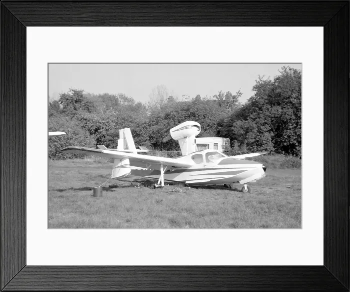 Framed Print : Lake LA-4 Buccaneer G-BASO Framed Print : Lake LA-4 Buccaneer G-BASO