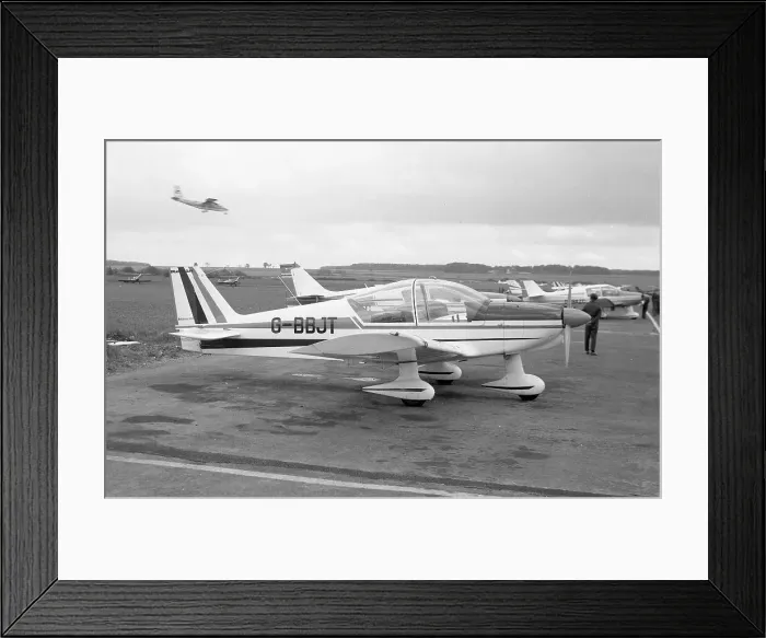 Framed Print : Robin HR. 200 / 100 G-BBJT Framed Print : Robin HR. 200 / 100 G-BBJT