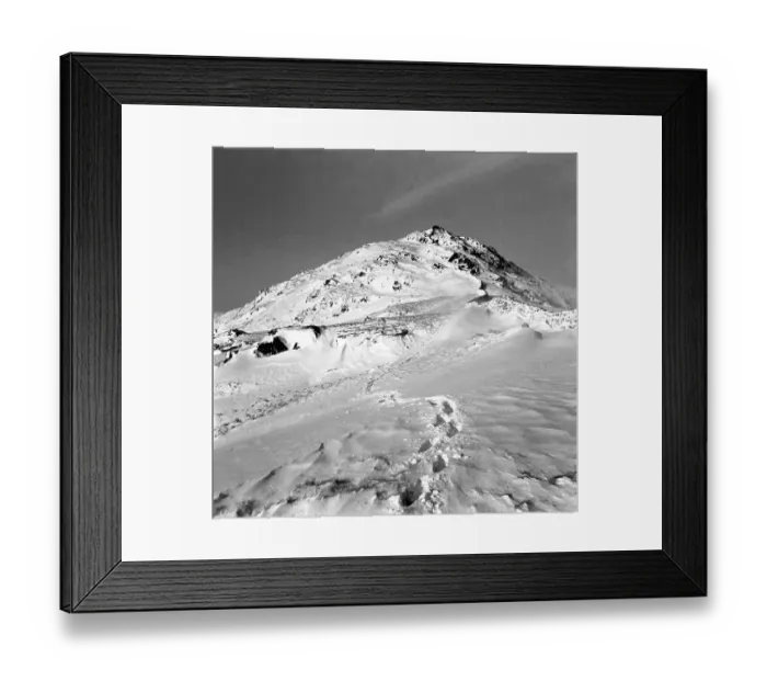 Framed Print : Snow covered mountains and hills Framed Print : Snow covered mountains and hills