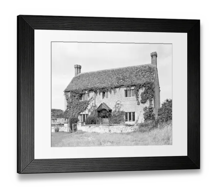 Framed Print : Ivy-covered house Framed Print : Ivy-covered house