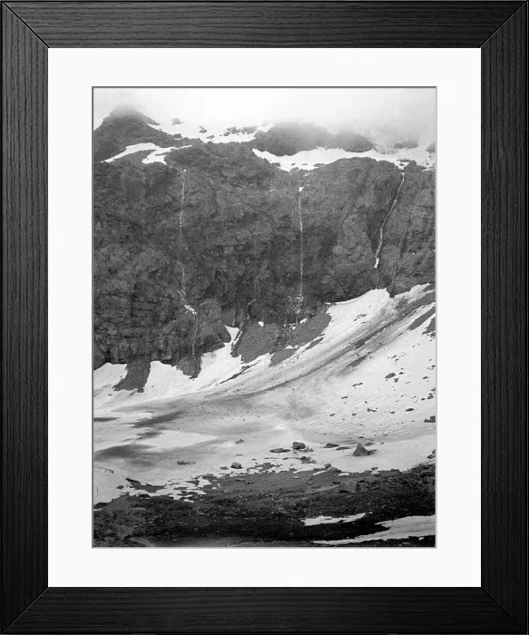 Framed Print : French mountain waterfalls Framed Print : French mountain waterfalls