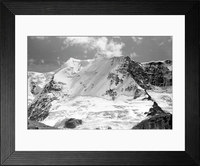 Framed Print : Mountain view in the Alps Framed Print : Mountain view in the Alps