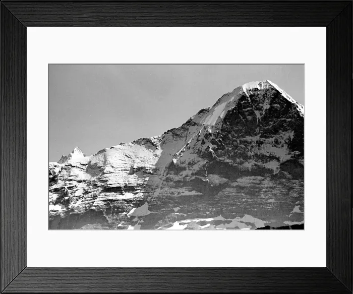Framed Print : Mountain view in the Alps Framed Print : Mountain view in the Alps