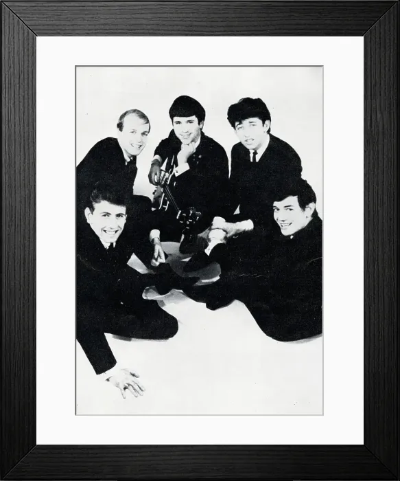 Framed Print : The Hollies, British pop group Framed Print : The Hollies, British pop group